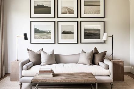 Minimalistic gallery wall, wall art, home decor and framed art i, an Arts & Entertainment Photo by Anneleven