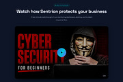 Sentrion CyberSecurity HTML Template, a HTML Template by Helenshop (Thumbnail 3 of 3)