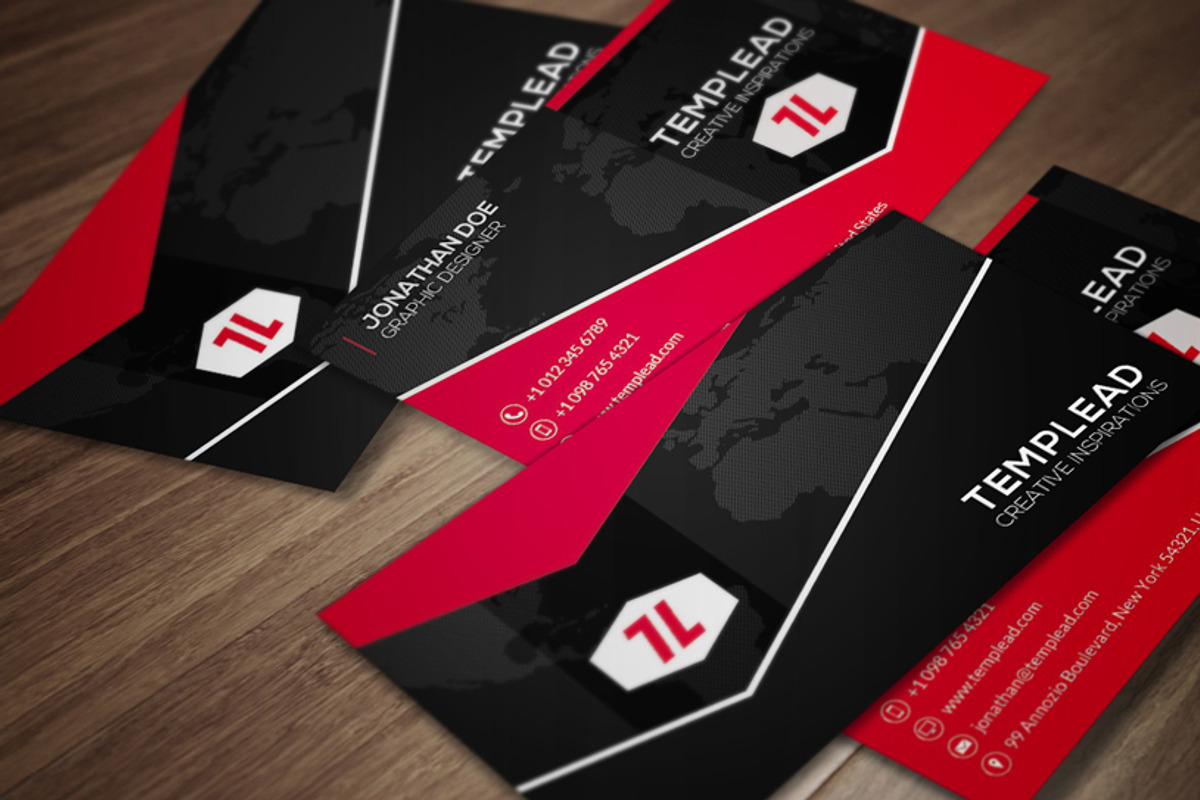 Corporate Business Card CM132, a Business Card Template by annozio (Photo 1 of 4)