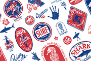 SURFING PARADISE ( Editable ), an Illustration by Artistic & Unique (Thumbnail 2 of 20)