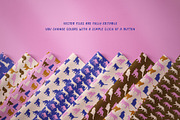 Flat Cat Modern Patterns, a Pattern Graphic by Tiger and Flower (Thumbnail 13 of 21)