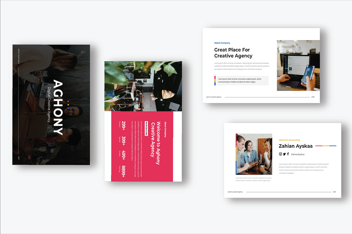 Aghony Keynote Template, a Presentation Template by Caprio Studio (Photo 4 of 14)