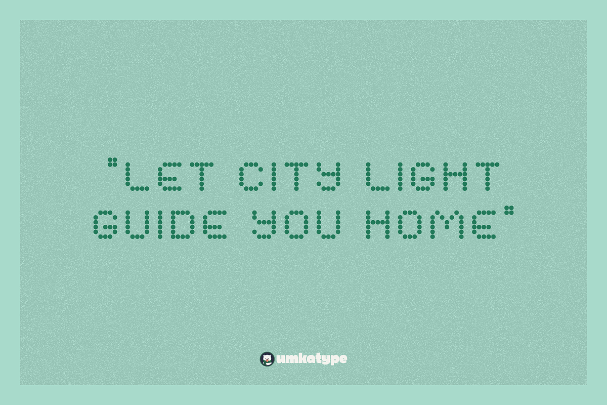 City Light Pixel Game Font, a Font by alpercakici (Photo 8 of 9)