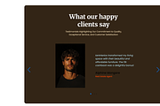 IanInterior-Interior Design Template, a React Template by NomaTemplates (Thumbnail 8 of 12)