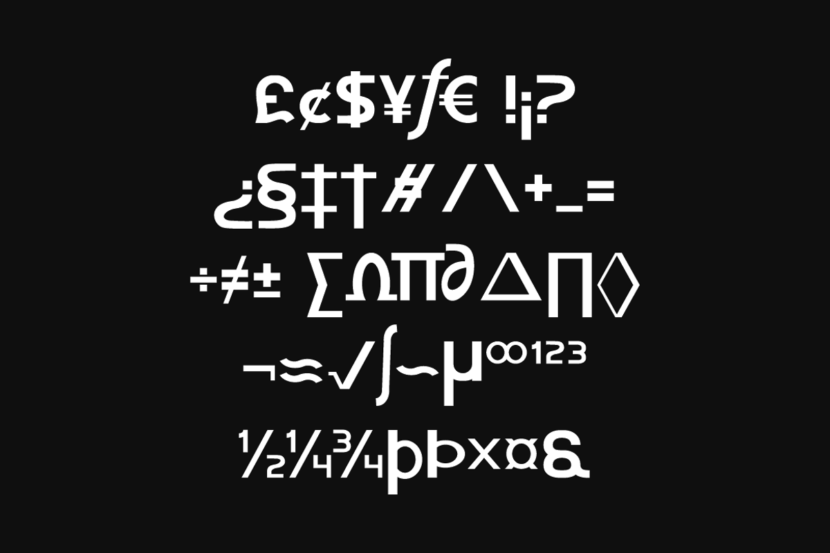 Syafixy - Ligatures Logo Font, a Sans Serif Font by Iqsiart Studio (Photo 11 of 14)