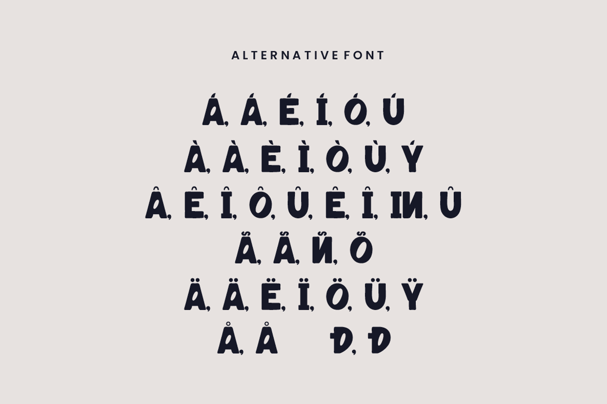 Forens - Round & Playful Font, a Sans Serif Font by Iqsiart Studio (Photo 6 of 9)