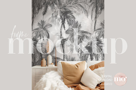 Wallpaper Mockup, a Product Mockup by MoMockups