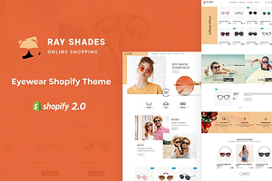 Rayshades Eye Glasses Shopify Theme, a Shopify Template by ThemesRain