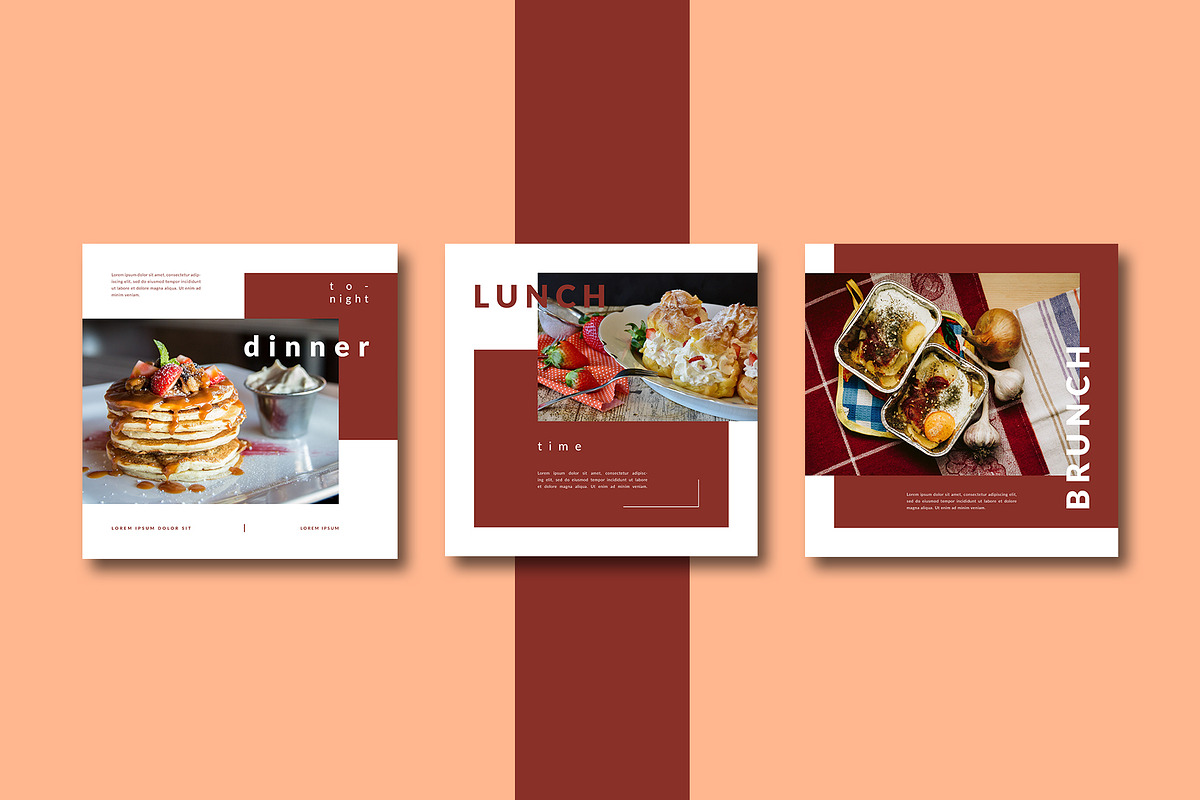 Food Instagram Template, a Social Media Template by Meknya (Photo 5 of 6)