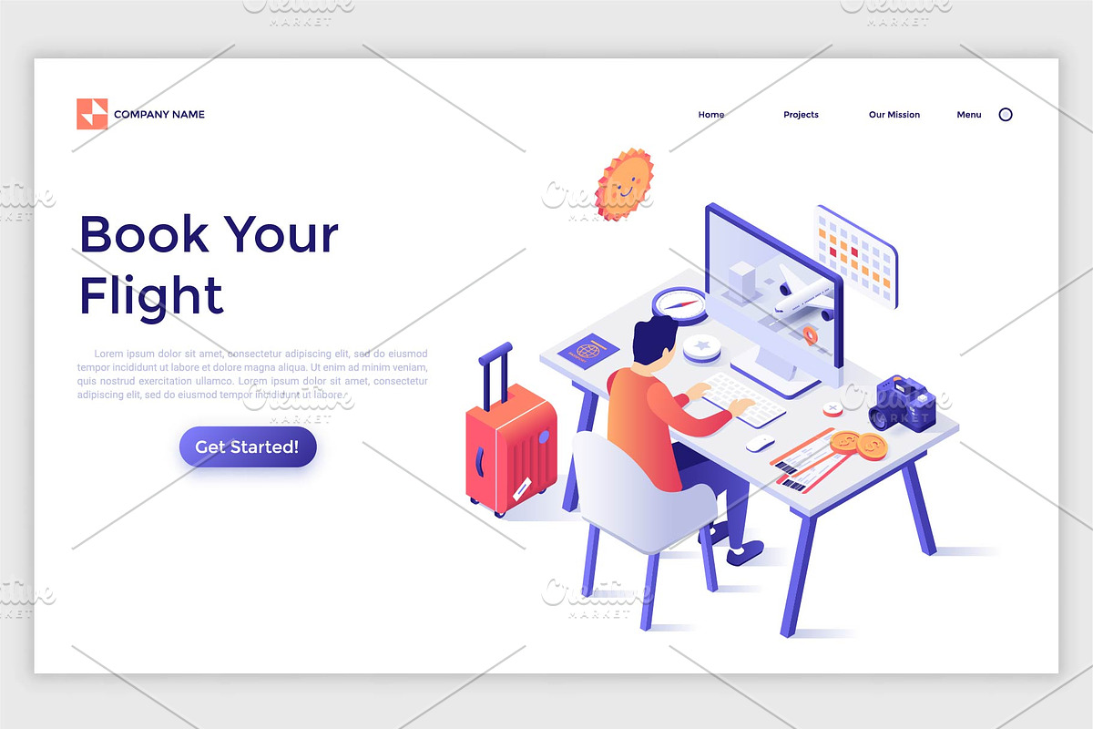 Isometric Solutions Mini. Part 4, a Templates & Theme by Andrew Kras Design (Photo 3 of 19)