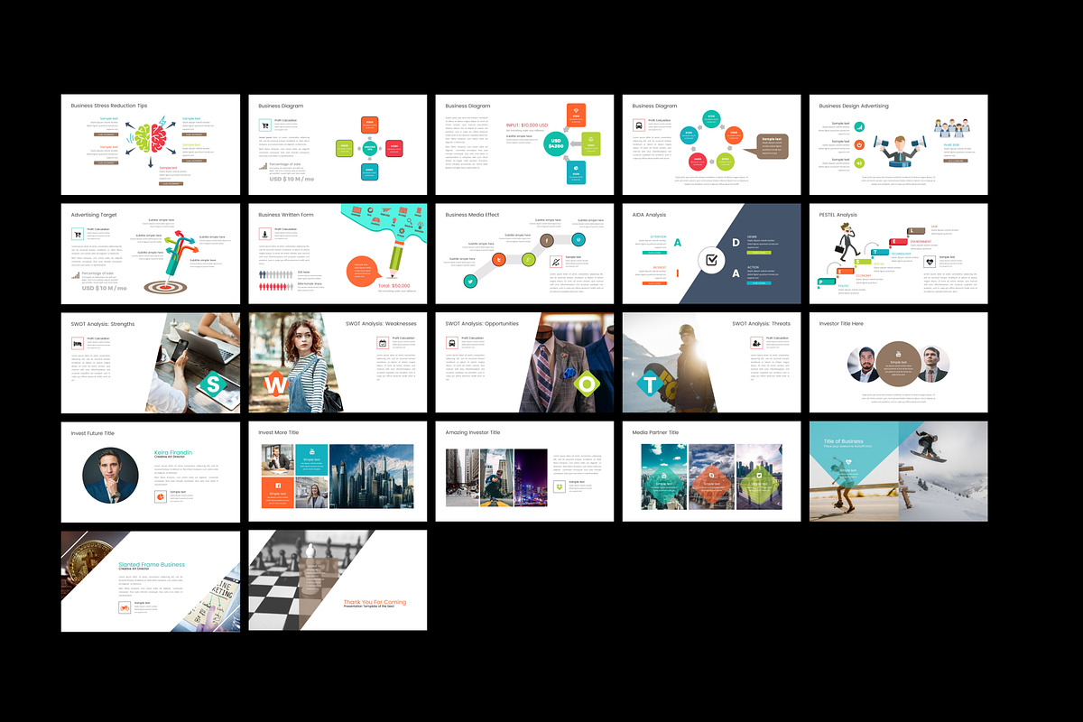 Majestik Presentation Template, a Presentation Template by GreenDesign (Photo 5 of 5)