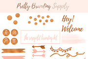 Pretty Premade Branding & Logo Kit, a Branding & Logo Template by Laras Wonderland (Thumbnail 3 of 9)