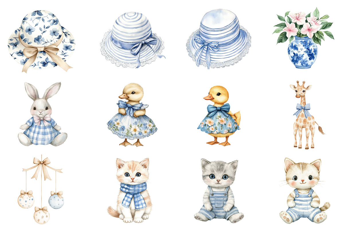 French Nursery Clipart, an Illustration by CitraGraphics (Photo 2 of 6)