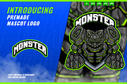 Giant Golem Rock Monster Logo, a Branding & Logo Template by FNR Graphics (Thumbnail 1 of 5)