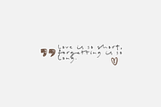 Bill Hiffith | An Organic Script, a Script Font by Colllab Studio (Thumbnail 2 of 18)