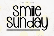 Smile Sunday, a Serif Font by InermediaSTUDIO (Thumbnail 1 of 7)