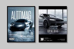 Automotive Magazine Template