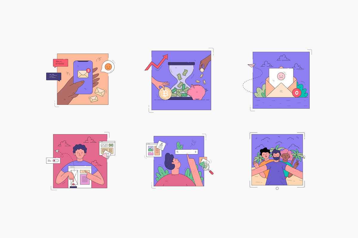 Bluurp! Illustration Kit, a Templates & Theme by ls-illustrations (Photo 7 of 7)