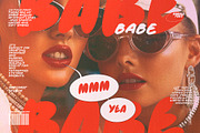 SA Mona Bubble Font, a Handwritten Font by Artcoast Fonts (Thumbnail 4 of 8)