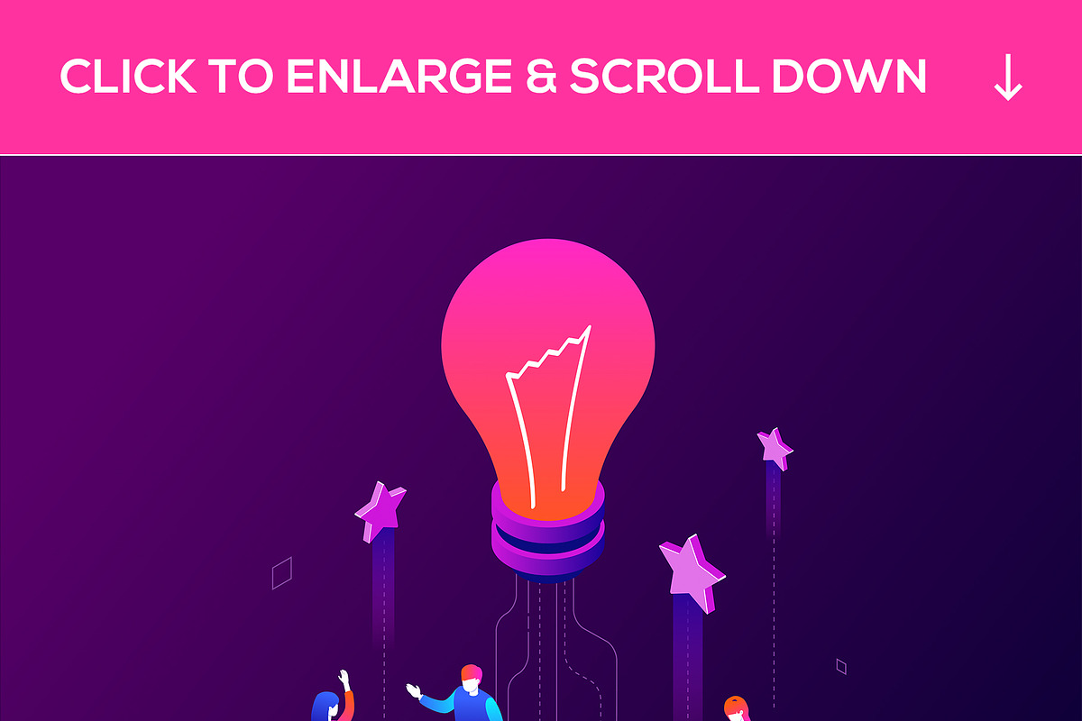 Isometric business illustrations, an iPhone Mockup by Boyko Pictures (Photo 8 of 8)