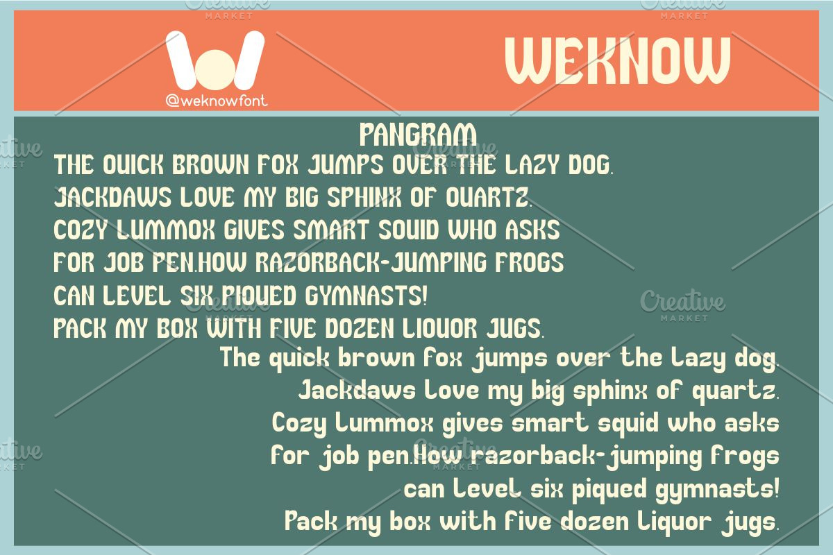 Collect the moment, a Font by weknow (Photo 6 of 8)