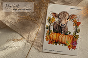 Watercolor Autumn | Fall Animals, a Seasonal Illustration by Dazzling Art Boutique (Thumbnail 5 of 11)