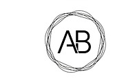 couple initial circle monogram, an Illustration by Amazin_art (Thumbnail 23 of 31)