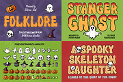 Retro Halloween Bundle, a Font by Dharmas Foundry (Thumbnail 5 of 5)