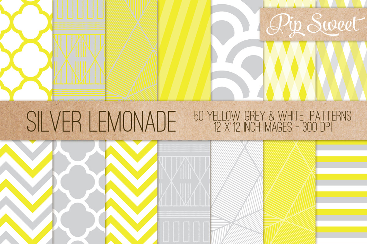 Silver Lemonade 50 Pattern Set