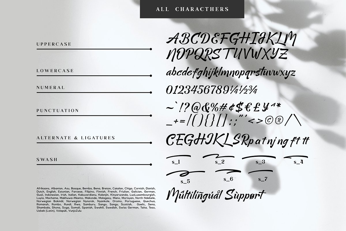 Minimalist Stylish - Sans Script, a Script Font by Java pep (Photo 11 of 11)