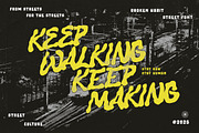 Broken Habit – Funky Street Display, a Handwritten Font by Littlehand (Thumbnail 8 of 10)