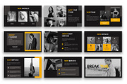 Grozny – Fashion PowerPoint Template, a Presentation Template by kreatifreya (Thumbnail 4 of 5)