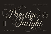 Gold Lines; Elegant Font Duo, a Script Font by Eko Bimantara (Thumbnail 15 of 20)