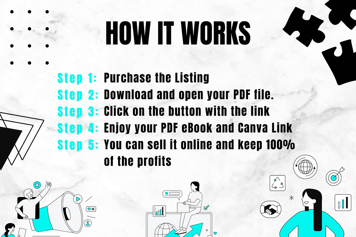 The Faceless TikTok Marketing eBook, a Marketing Template by Digital Content Mix (Photo 6 of 6)