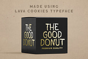 Lava Cookies - Quirky Display, a Font by Littlehand (Thumbnail 3 of 6)