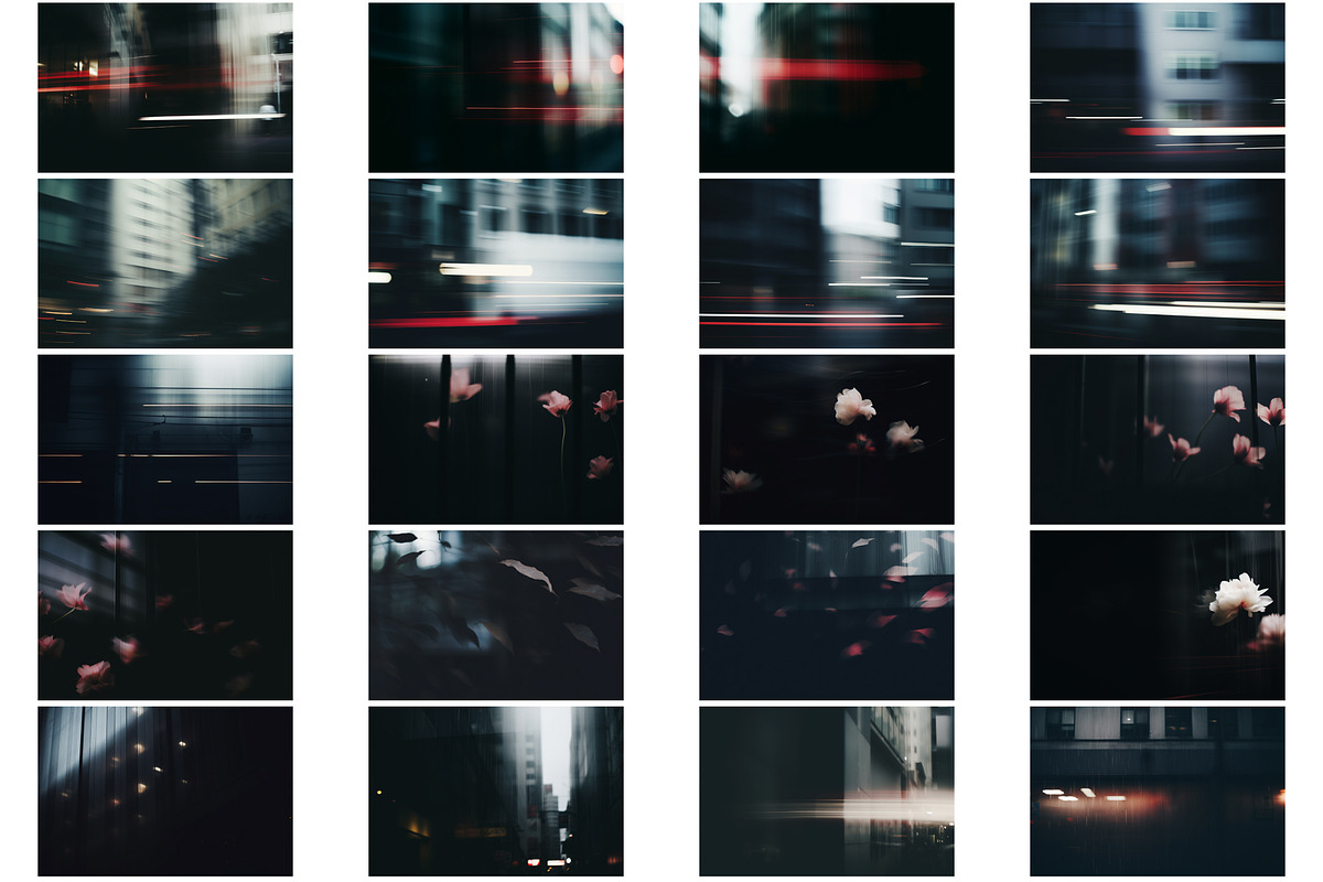 Metropolis - 40 Gloomy Cityscapes, a Background Graphic by andromida (Photo 3 of 3)