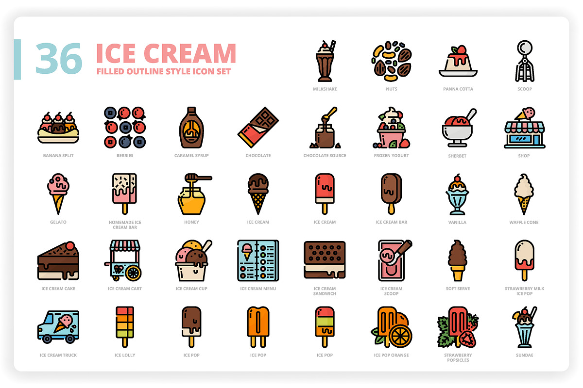 3,600 Icons x3 Styles, an Outline Icon by monkik (Photo 177 of 299)