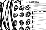 Scribbled Mess Hand Drawn Clipart, an Object Graphic by Heather Green Designs (Thumbnail 3 of 6)