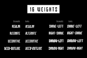 Emperor - Display Typeface, a Sans Serif Font by Graphicado (Thumbnail 4 of 9)