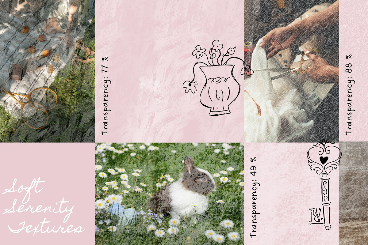 Soft Serenity Textures, a Texture Graphic by The Journey Atelier (Photo 9 of 22)