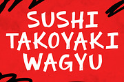 BRUSHO SASHIKI – Handwritten Brush, a Handwritten Font by decographstud (Thumbnail 3 of 7)