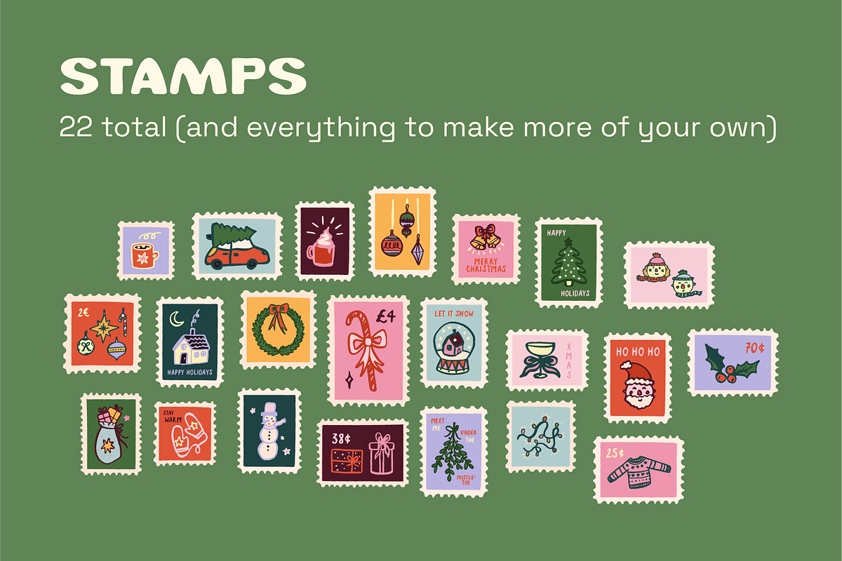 Christmas Illustrations, an Object Illustration by sophinka design (Photo 6 of 15)