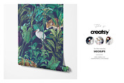 Emerald Wilderness Luxury Patterns!, a Pattern Graphic by Pink Linen (Thumbnail 11 of 11)