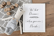 Songster, a Script Font by Deniz86 (Thumbnail 14 of 16)
