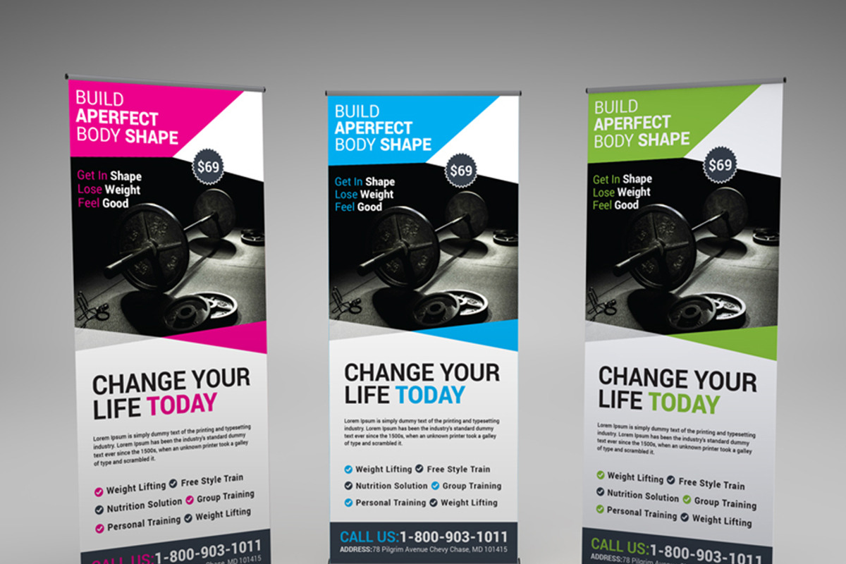 Corporate Roll Up X Banner, a Templates & Theme by Design'sTRIBE (Photo 1 of 4)