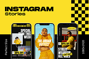 Lumixe Streetwear Instagram Template, a Social Media Template by Shinra Labs (Thumbnail 5 of 5)