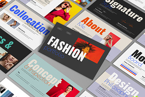 Fashion Portfolio Presentation, a Presentation Template by Mighty-Slide