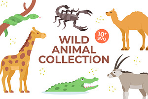 Wild Animal Set, a Graphic by Bekeen.co
