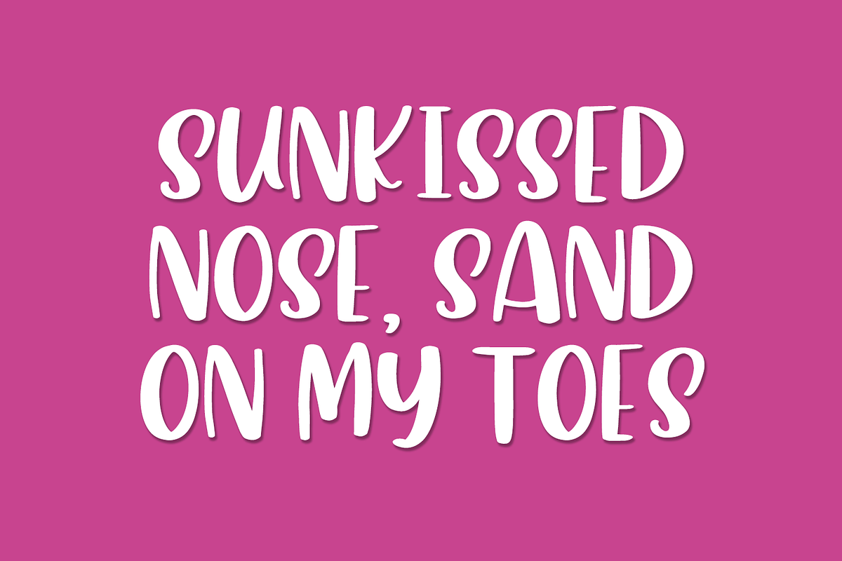 Glamper Sans, a Sans Serif Font by Beck McCormick (Photo 6 of 10)