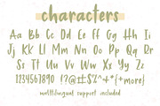 Farmer's Market Hand Lettered Font, a Font by Dansie Design (Thumbnail 5 of 6)
